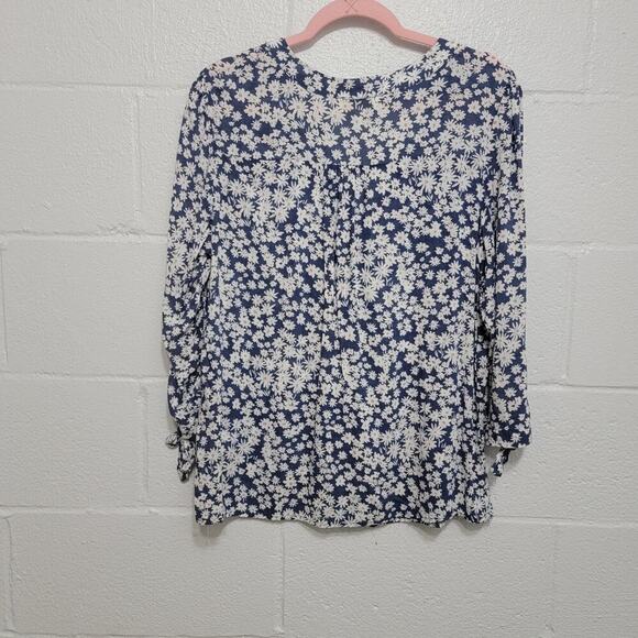 Cynthia Rowley Floral Top - Picture 2 of 9